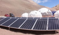 Instalación Fotovoltaica Off Grid, desierto de Atacama
